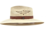 Charlie 1 Horse Unisex Mexico Shore Straw Hat with Thunderbird