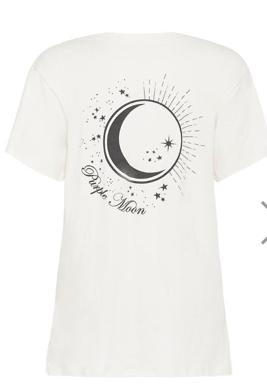 Purple Moon Organic Boyfriend Tee Shirt
