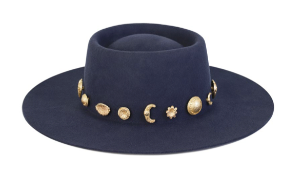 The Navy Cosmic Boater Hat