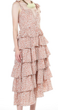 Leopard Ruffle Sleek Sundress