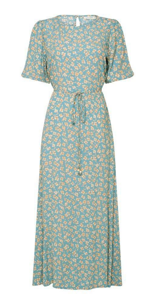 Nell High Neck Midi Dress