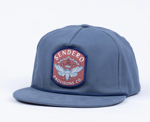Enchanted Rock Flat Bill Cap Khaki