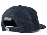 Cowboy Hat Flat Bill Trucker Cap