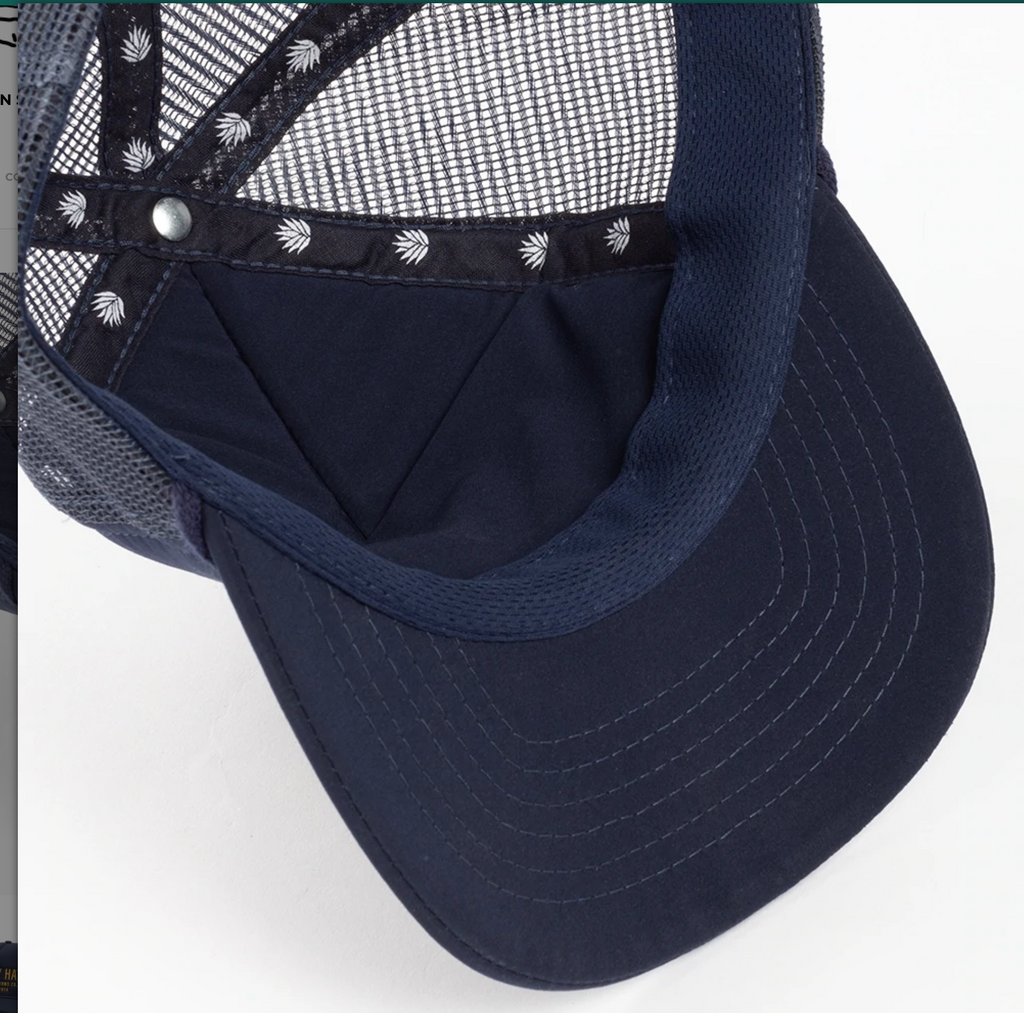 Cowboy Hat Flat Bill Trucker Cap