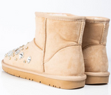 Cheyenne Taupe Ugg Like Boots