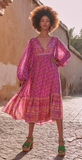 SPELL Madame Peacock Boho Dress