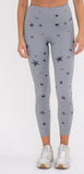Marbled Stars High-Waist Leggings