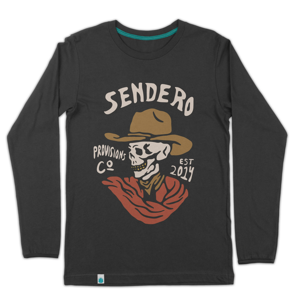 Quitado Long Sleeved Tee Skull