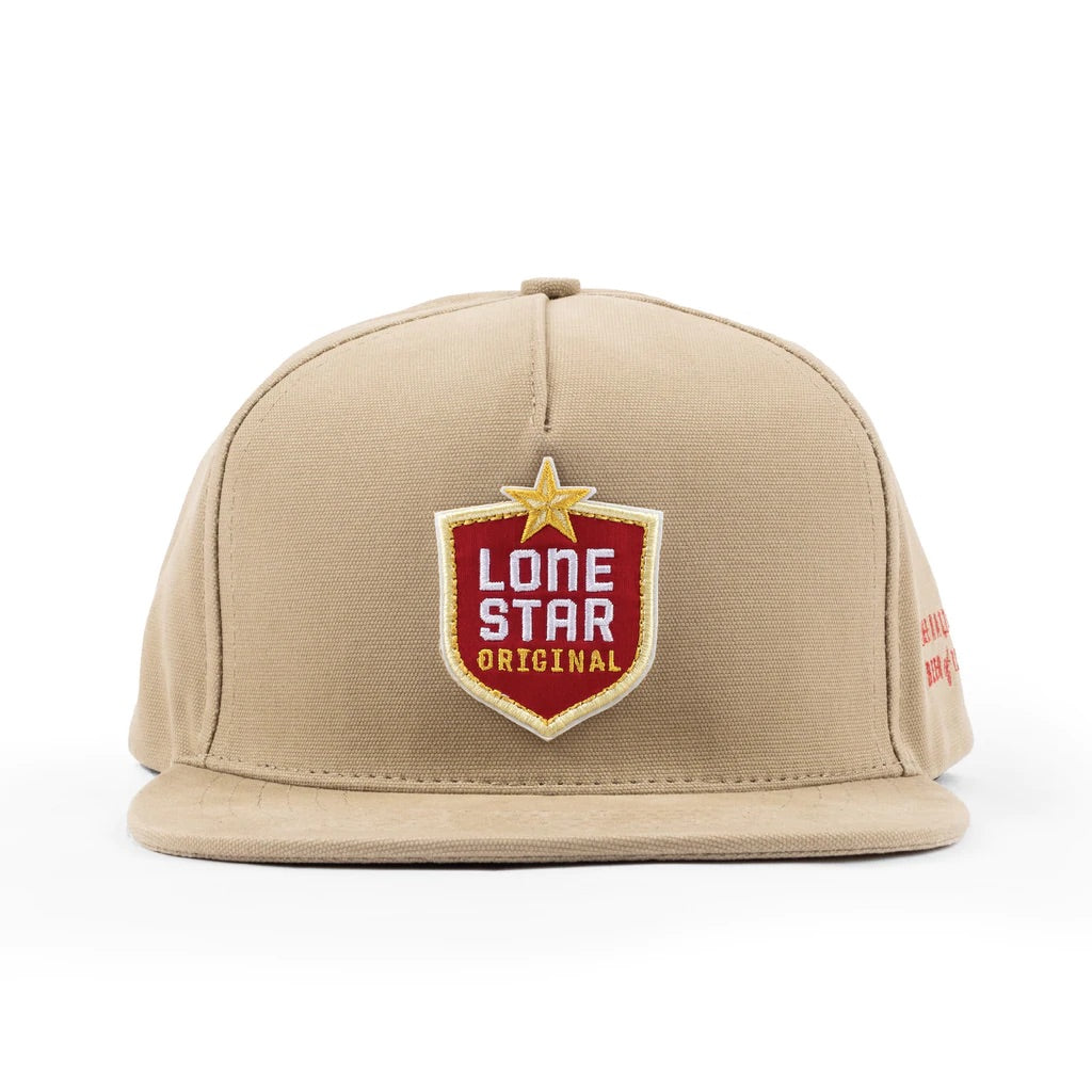 Lone Star Beer Sendero Badge Cap Hat