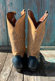 Vintage Larry Maihan Pull Up Boots 11D