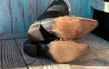 Inlay Black and White Vintage Maihan Boots 9B