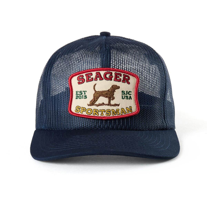 SPORTSMAN MESH TRUCKER SNAPBACK NAVY