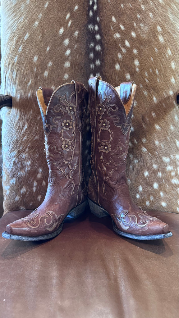 New Old Gringo 3D Floral Chiquiroda Leather Boots