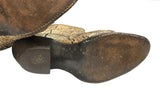 Vintage Larry Mahan 15”Python Boots 8N VGC
