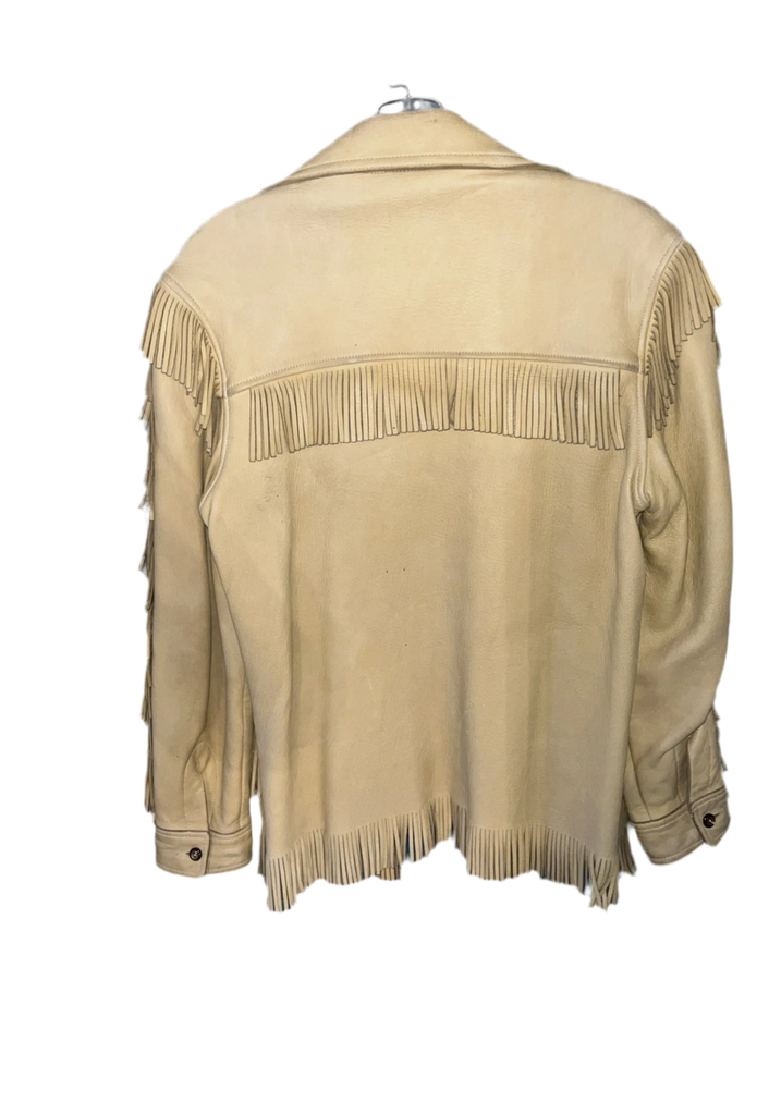 Deerskin Fringe Vintage Jacket 1950s