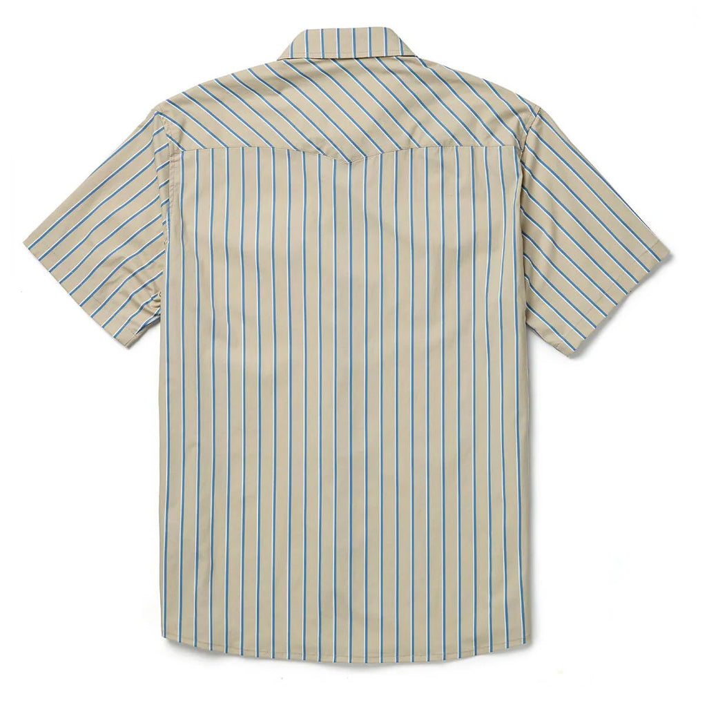 El Ranchero S/S UV Tidal Foam Stripe Shirt