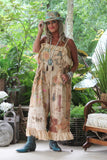 Jaded Gypsy Floral Meadows Overalls - Butterfly Floral
