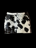 Double D Ranch Hair on Hide Udderly Fabulous Skirt 4 NWT