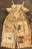 Jaded Gypsy Floral Meadows Overalls - Butterfly Floral