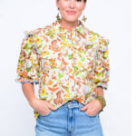 Annie Ivory Patterned Top