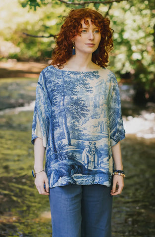 Let The Light In Luxe Oversized Tunic Tee