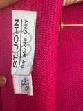 Vintage St. John Knit Fuchsia Dress 6