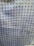 Cowboy Polka Dot Slate Blue Silk Scarf Wild Rag