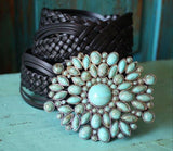 Double D Ranch Turquoise Boy Belt