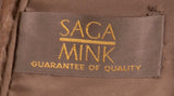 Saga Full Length Mink Mahogany Female Coat
