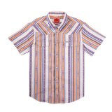 Serape Pearl Snap Short Sleeve