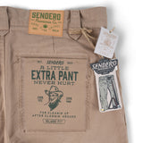 WAYLON WESTERN CHINO PANTS KHAKI
