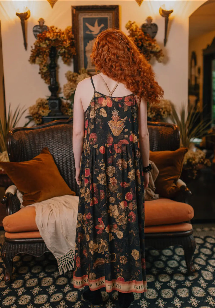 Heart of Gold Bohéme Long Maxi Slip