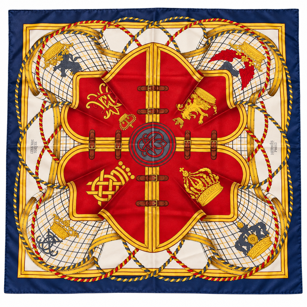 Vintage Authentic Hermès “Grande Tenue” Scarf