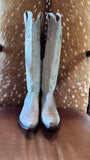 New Rare Old Gringo 7.5 Mayra Powder Blue Boots