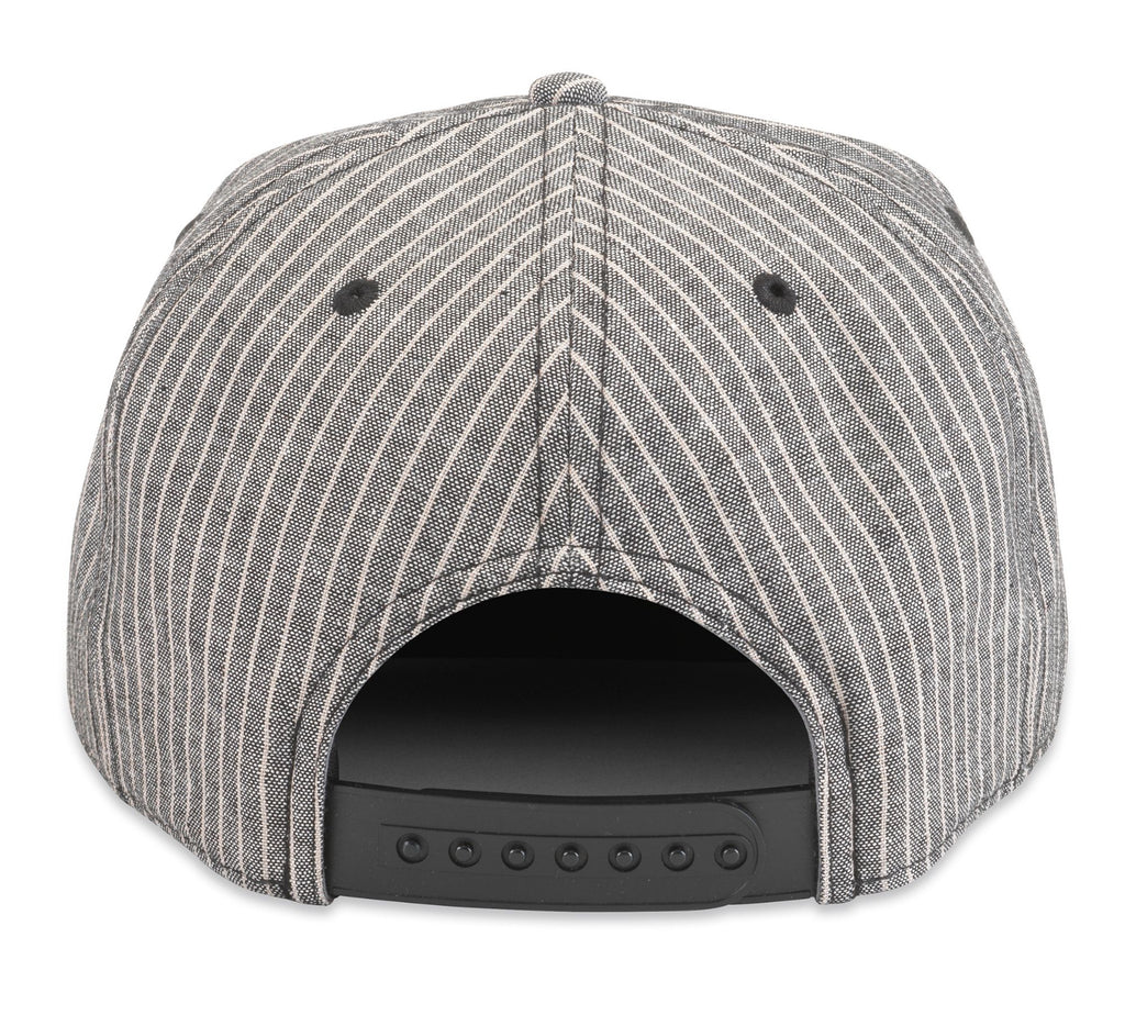 Licensed Jack Daniel’s Whiskey Cap Railroad Stripes