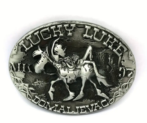 Lucky Luke Belt Buckle