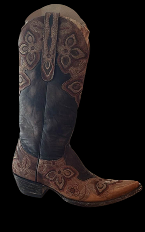 Marrione Old Gringo Boots Tan/Chocolate