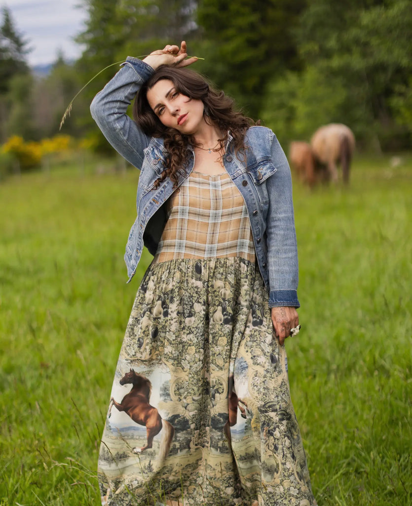 BORN TO RUN SLIP DRESS
