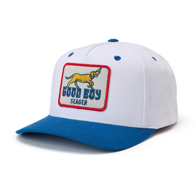 GOOD BOY HEMP SNAPBACK CREAM/BLUE
