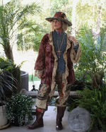 Crushed Petals Jacket Velvet Lace