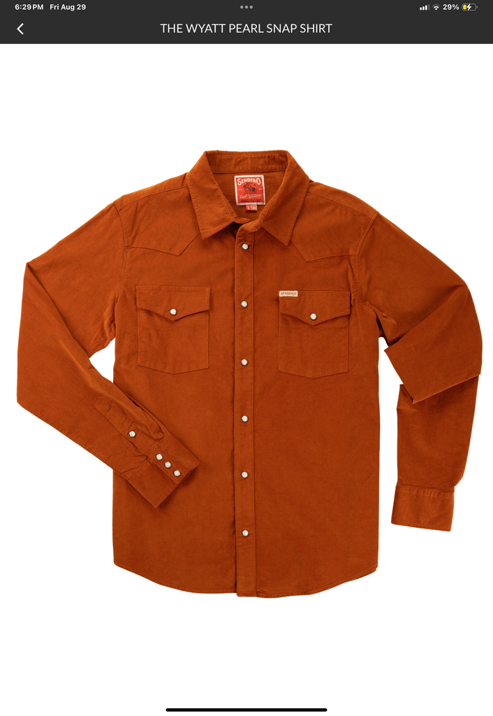 The Wyatt L/S Pearl Snap Shirt 4 Colors!