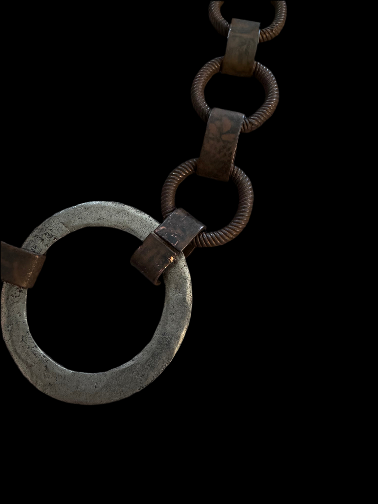 Vintage Belcher Industrial Necklace
