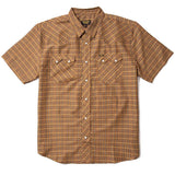 Sawtoof S/S Gold Mini Check Plaid