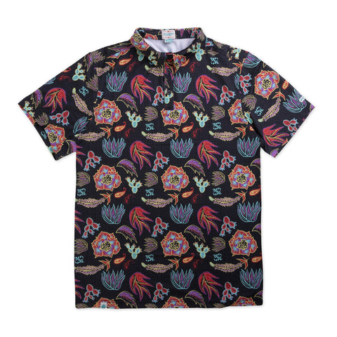 High Noon Performance Polo - Electric Desert