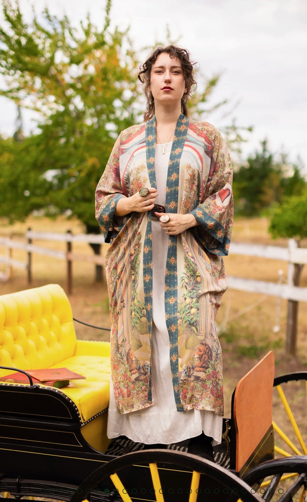 Love Revolution Opera Duster Kimono Robe O/S