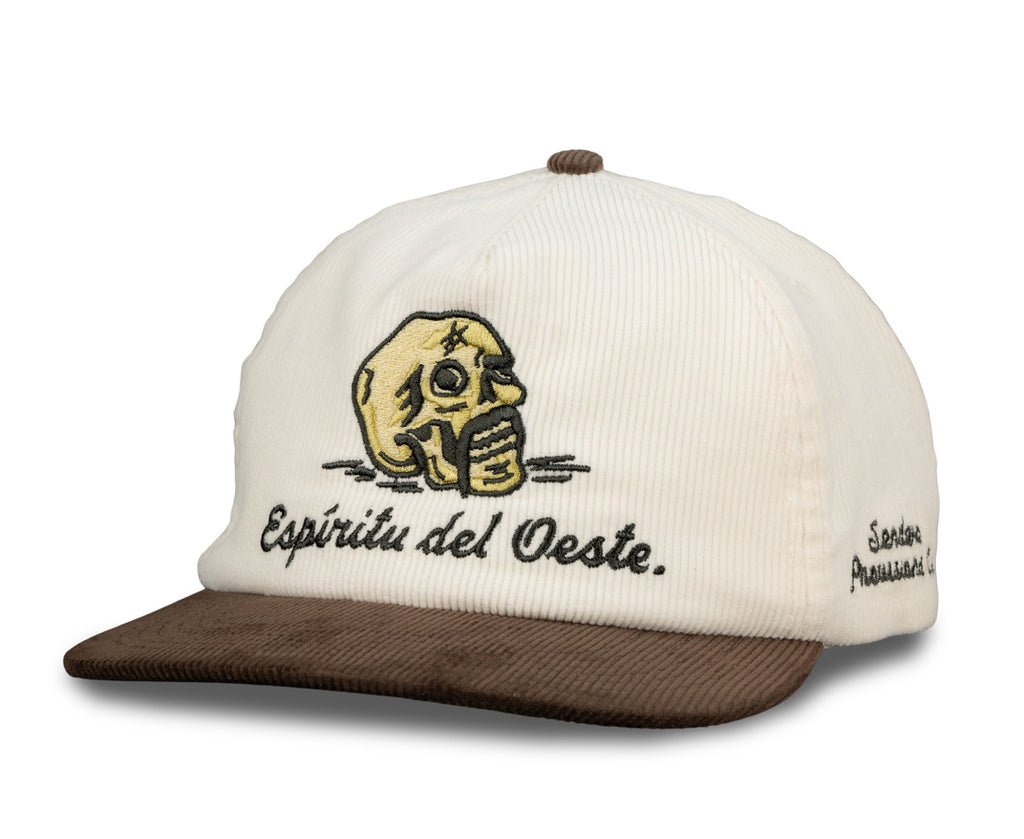 DEL OESTE (Espiritu) Skull Hat Cap