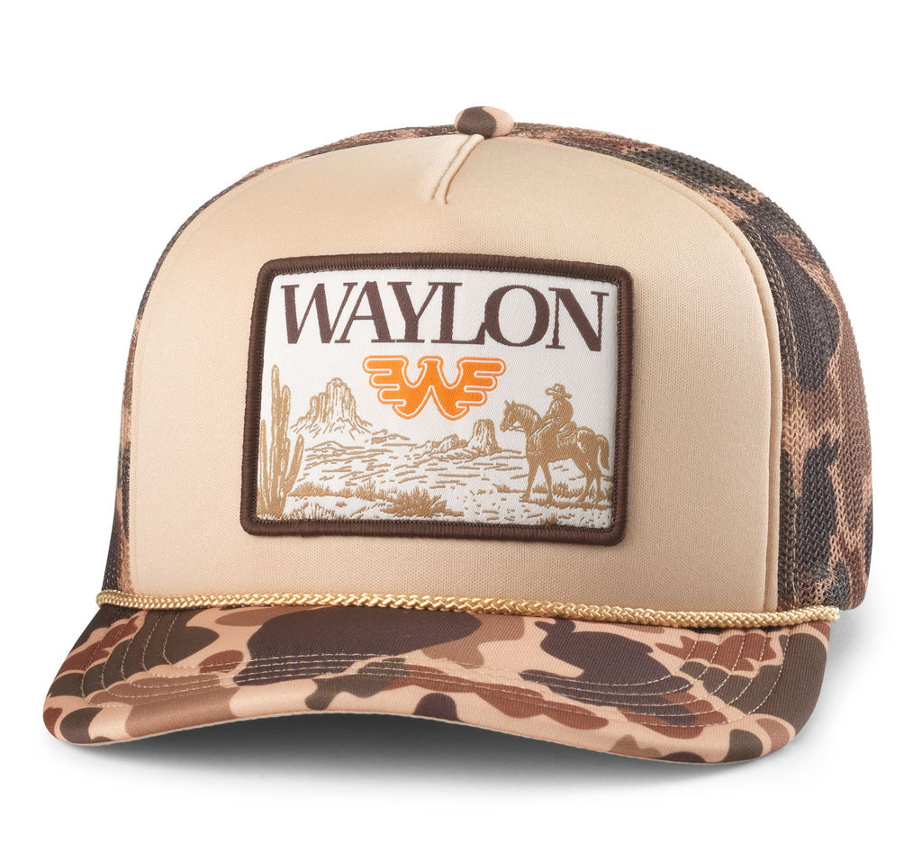 Waylon Camo Foamy Cap Licensed