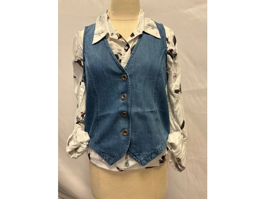 THE BANKS DENIM VEST