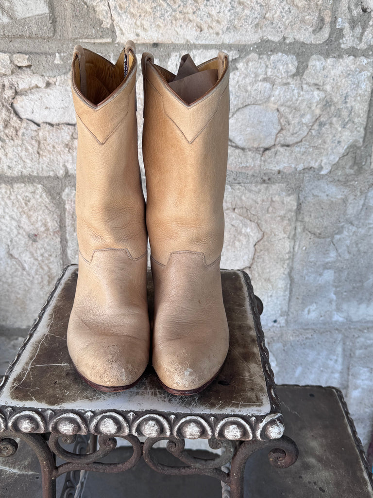 Vintage Ammons Deerskin Boots 10/11