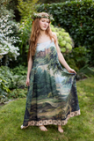 MYTHMAKER BOHÉME UNICORN SLIP DRESS
